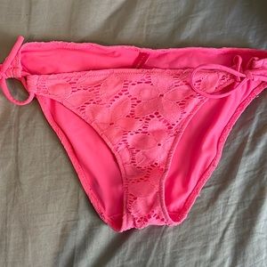 Victoria’s Secret hot pink bathing suit bottoms